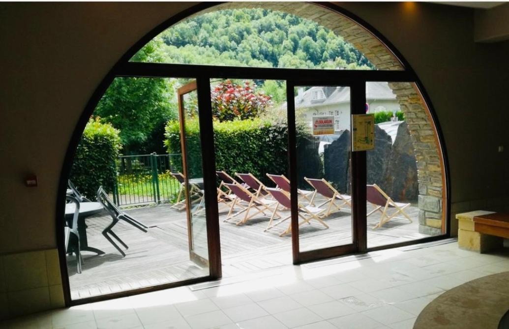 Appartements Avec Piscine Interieure Sauna Parking Etage 1 Au Centre Du Village Dans Residence Cami Real Saint-Lary-Soulan Exterior foto